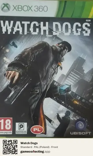 Watch Dogs Xbox 360, Poland box front