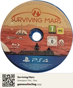 Surviving Mars PlayStation 4, PAL disc