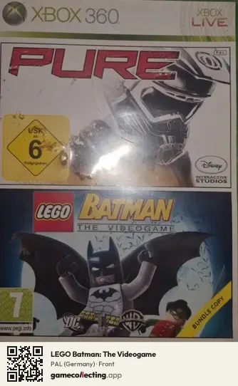LEGO Batman: The Videogame Xbox 360, Germany box front