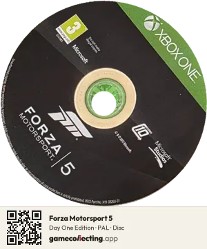 Forza Motorsport 5 Xbox One, PAL disc