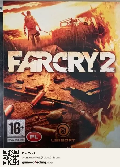 Far Cry 2 PlayStation 3, Poland box front