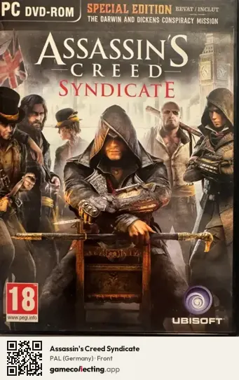Assassin's Creed Syndicate Computer, Germany box front