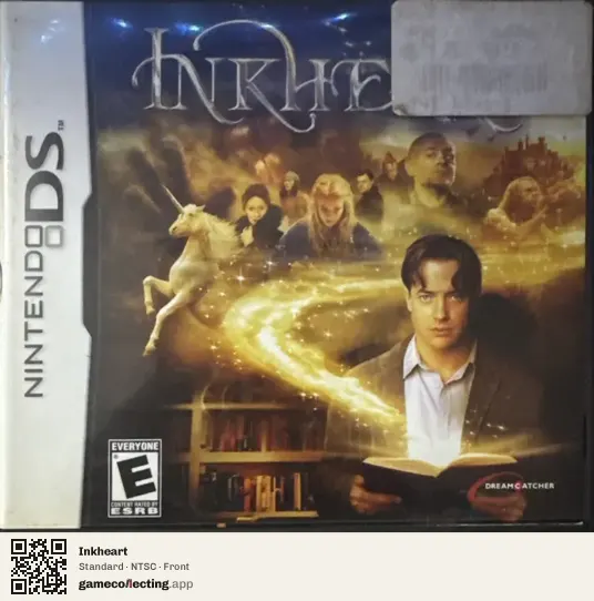 Inkheart Nintendo DS, NTSC box front