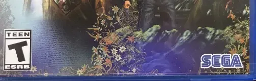 Shenmue I & II, the ESRB box on its front