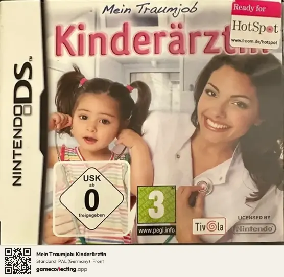 Mein Traumjob: Kinderärztin Nintendo DS, Germany box front