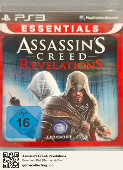 Assassin's Creed: Revelations PlayStation 3, Germany box front