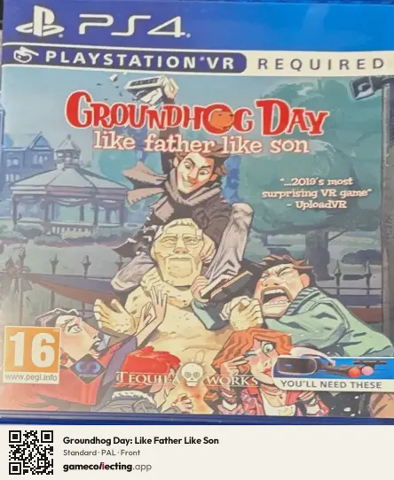 Groundhog Day: Like Father Like Son PlayStation 4, PAL box front