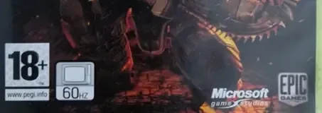 Gears of War, the PEGI square on its front