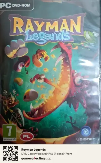 Rayman Legends Computer, Poland box front