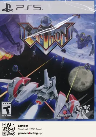 Earthion PlayStation 5, NTSC box front