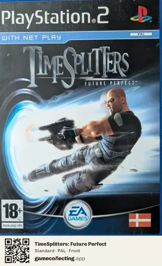TimeSplitters: Future Perfect PlayStation 2, PAL box front