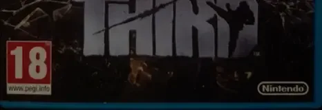 Devil's Third, the PEGI square on its front