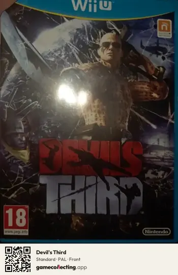 Devil's Third Nintendo Wii U, PAL box front