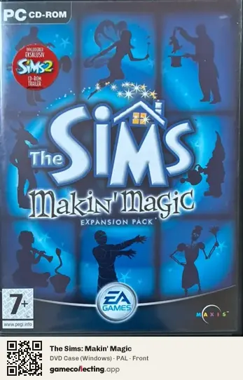 The Sims: Makin' Magic Computer, PAL box front