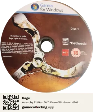 Rage Computer, PAL disc