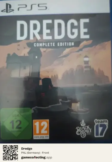 Dredge PlayStation 5, Germany box front