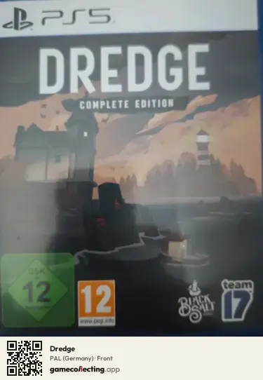 Dredge PlayStation 5, Germany box front