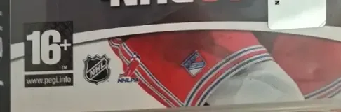 NHL 08, the PEGI square on its front