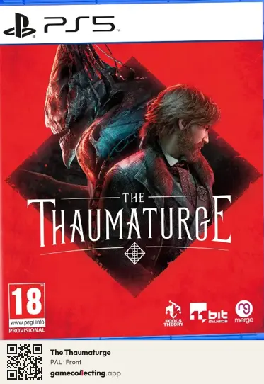 The Thaumaturge PlayStation 5, PAL box front
