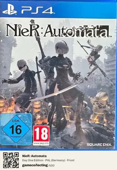 NieR: Automata PlayStation 4, Germany box front