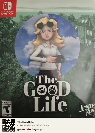 The Good Life Nintendo Switch, NTSC box front