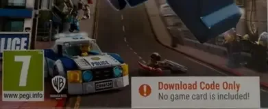 LEGO City Undercover, the PEGI square on its front