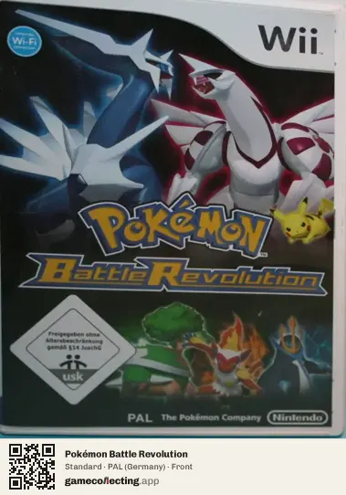 Pokémon Battle Revolution Nintendo Wii, Germany box front