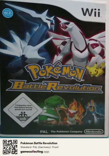 Pokémon Battle Revolution Nintendo Wii, Germany box front