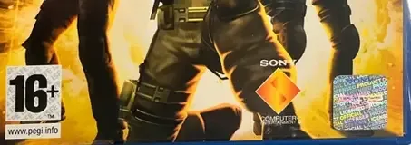 Syphon Filter: The Omega Strain, the PEGI square on its front