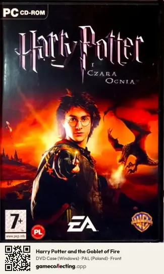 Harry Potter and the Goblet of Fire Computer, Poland box front