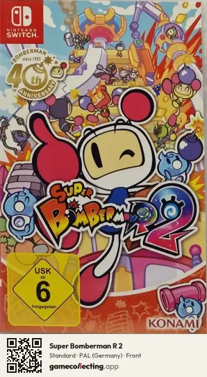 Super Bomberman R 2 Nintendo Switch, Germany box front