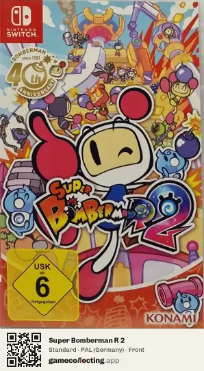 Super Bomberman R 2 Nintendo Switch, Germany box front