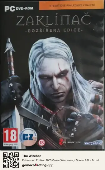 The Witcher Computer, PAL box front