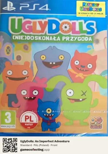 UglyDolls: An Imperfect Adventure PlayStation 4, Poland box front