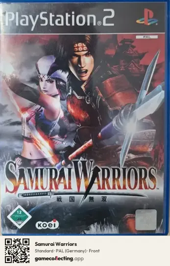 Samurai Warriors PlayStation 2, Germany box front