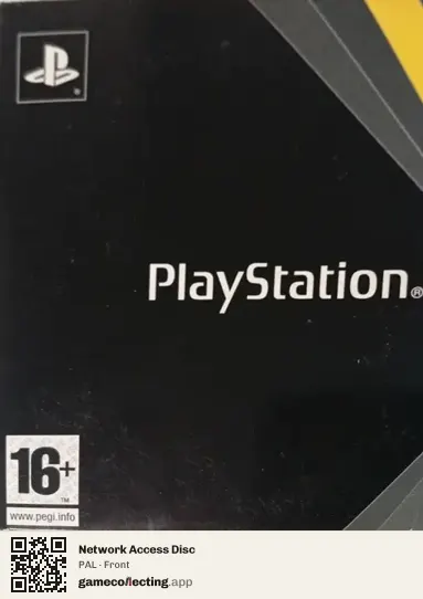 Network Access Disc PlayStation 2, PAL box front