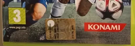 Pro Evolution Soccer 2010, the PEGI square on its front
