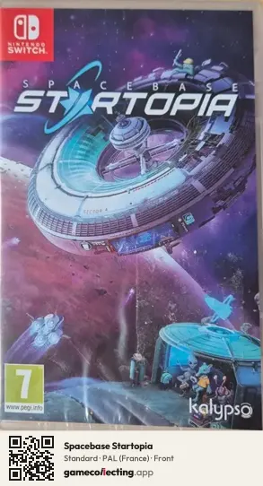 Spacebase Startopia Nintendo Switch, France box front