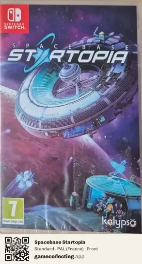 Spacebase Startopia Nintendo Switch, France box front