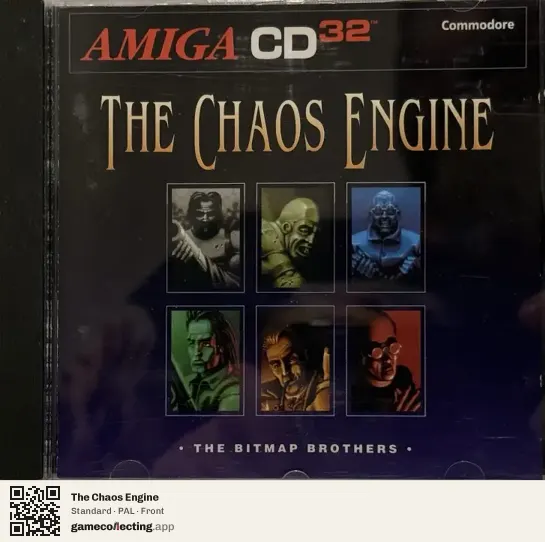 The Chaos Engine Amiga CD32, PAL box front