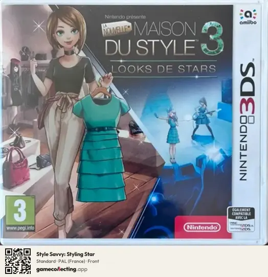 Style Savvy: Styling Star Nintendo 3DS, France box front