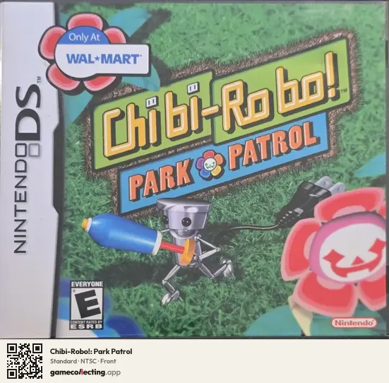 Chibi-Robo!: Park Patrol Nintendo DS, NTSC box front