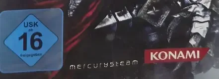 Castlevania: Lords of Shadow 2, the USK square on its front