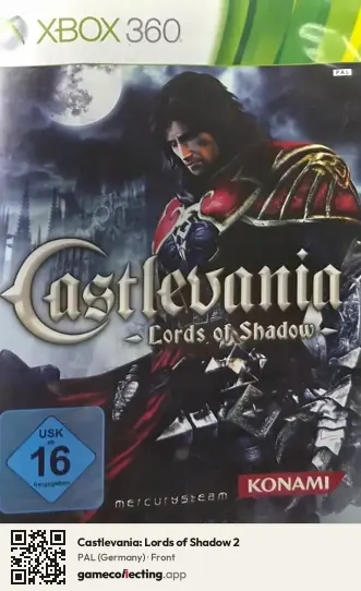 Castlevania: Lords of Shadow 2 Xbox 360, Germany box front