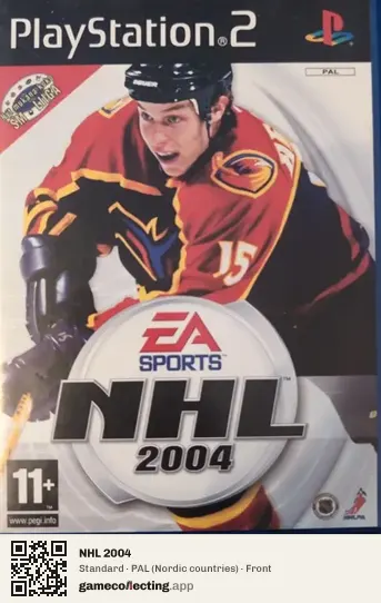 NHL 2004 PlayStation 2, Nordic countries box front