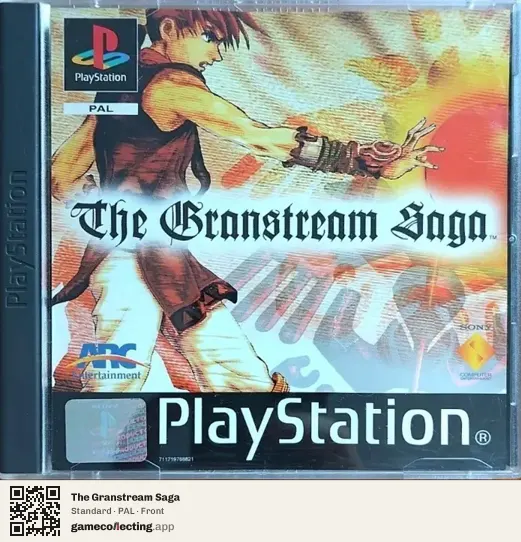 The Granstream Saga PlayStation, PAL box front