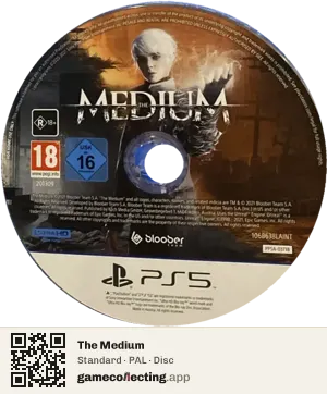 The Medium PlayStation 5, PAL disc