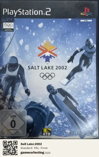 Salt Lake 2002 PlayStation 2, PAL box front