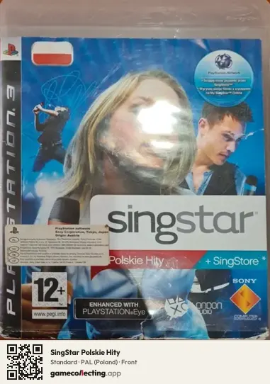 SingStar Polskie Hity PlayStation 3, Poland box front