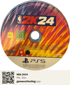 NBA 2K24 PlayStation 5, PAL disc